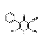 CAS#: 127581-31-1, 6-Hydroxy-2-Methyl-4-Oxo-5-Phenyl-1,4-Dihydro-3-Pyridinecarbonitrile