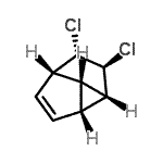 CAS 登录号：127593-46-8， (1S,2S,2aR,2bR,4aS,4bR)-1,2-二氯-1,2,2A,2B,4A,4B-六氢环丙并[Cd]并环戊二烯