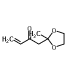 CAS 登录号：127600-04-8， 1-(2-甲基-1,3-二氧戊环-2-基)-3-丁烯-2-酮