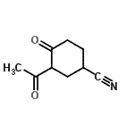 CAS#: 127682-20-6, 3-Acetyl-4-Oxocyclohexanecarbonitrile