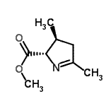 CAS#: 127687-43-8, Methyl (2S,3S)-3,5-Dimethyl-3,4-Dihydro-2H-Pyrrole-2-Carboxylate