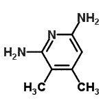 CAS#: 127698-66-2, 3,4-Dimethyl-2,6-Pyridinediamine