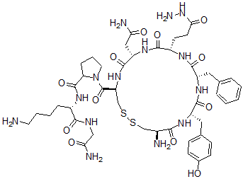 CAS#: 127716-66-9, 4-Glutamic acid-gamma-hydrazide-8-lysine vasopressin