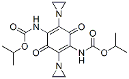 CAS#: 127786-82-7, (2,5-Bis(1-Aziridinyl)-3,6-Dioxo-1,4-Cyclohexadiene-1,4-Diyl)Biscarbamic Acid Bis(1-Methylethyl) Ester