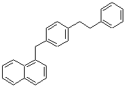 CAS 登录号：127833-53-8， 1-[4-(2-苯基乙基)苄基]萘