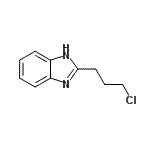 CAS#: 127855-54-3, 2-(3-Chloropropyl)-1H-Benzimidazole