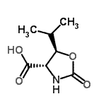 CAS 登录号：127913-32-0， (4S,5R)-5-异丙基-2-氧代-1,3-恶唑烷-4-羧酸