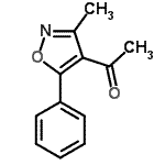 CAS 登录号：127916-08-9， 1-(3-甲基-5-苯基-1,2-恶唑-4-基)乙酮