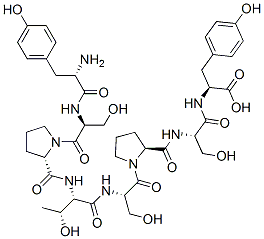 CAS#: 127959-11-9, Tyrosyl-seryl-prolyl-threonyl-seryl-prolyl-seryl-tyrosine