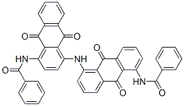 CAS#: 128-89-2, N-[4-[[5-(Benzoylamino)-9,10-Dioxoanthracen-1-Yl]Amino]-9,10-Dioxoanthracen-1-Yl]Benzamide