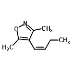 CAS#: 128035-77-8, 4-[(1Z)-1-Buten-1-Yl]-3,5-Dimethyl-1,2-Oxazole