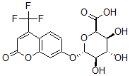 CAS#: 128095-54-5, (2R,3S,4S,5R,6S)-3,4,5-Trihydroxy-6-[2-Oxo-4-(Trifluoromethyl)Chromen-7-Yl]Oxyoxane-2-Carboxylic Acid