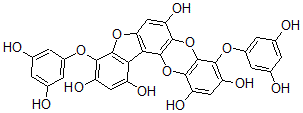 CAS#: 128129-56-6, Phlorofucofuroeckol A
