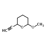 CAS#: 128176-26-1, 2-Ethynyl-6-Methoxytetrahydro-2H-Pyran