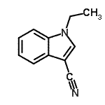 CAS#: 128200-45-3, 1-Ethyl-1H-Indole-3-Carbonitrile