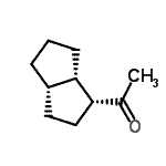 CAS 登录号：128242-03-5， 1-[(1R,3aS,6aS)-八氢-1-戊搭烯基]乙酮