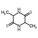 CAS#: 128425-20-7, 3,6-Dimethyl-2,5-Piperazinedithione
