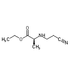 CAS 登录号：128427-24-7， 乙基N-(2-氰基乙基)-L-丙氨酸酯