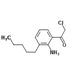 CAS#: 128600-55-5, 1-(2-Amino-3-Pentylphenyl)-2-Chloroethanone