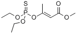 CAS 登录号：128606-48-4， (E)-3-二乙氧基硫代膦酰氧基丁-2-烯酸甲酯