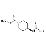 CAS#: 128699-69-4, [trans-4-(Methoxycarbonyl)Cyclohexyl]Carbamic Acid