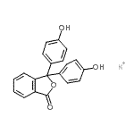 CAS#: 128734-39-4, 3,3-Bis(4-Hydroxyphenyl)-1(3H)-Isobenzofuranone Potassium Salt (1:1)