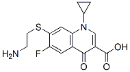 CAS#: 128751-33-7, 7-(2-Aminoethylsulfanyl)-1-Cyclopropyl-6-Fluoro-4-Oxoquinoline-3-Carboxylic Acid