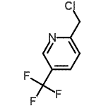CAS 登录号：128790-14-7， 2-(氯甲基)-5-(三氟甲基)吡啶