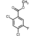 CAS#: 128800-56-6, Methyl 2,4-Dichloro-5-Fluorobenzoate