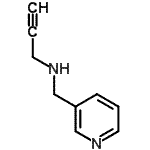 CAS#: 128813-42-3, N-(3-Pyridinylmethyl)-2-Propyn-1-Amine