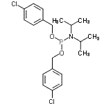 CAS#: 128858-43-5, Bis(4-chlorobenzyl) diisopropylphosphoramidoite