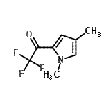 CAS 登录号：128887-06-9， 1-(1,4-二甲基-1H-吡咯-2-基)-2,2,2-三氟乙烷酮