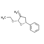 CAS#: 128891-92-9, (2S,5R)-2-Ethoxy-3-Methylene-5-Phenyltetrahydrofuran