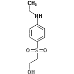 CAS 登录号：128954-38-1， 2-{[4-(乙基氨基)苯基]磺酰基}乙醇