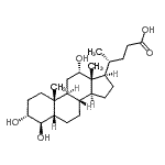 CAS#: 129012-50-6, (3alpha,4beta,5beta,12alpha)-3,4,12-Trihydroxycholan-24-Oic Acid