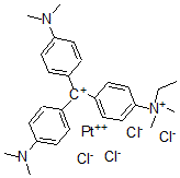 CAS#: 129037-04-3, Tetrachloroplatinate dianion-methyl green complex