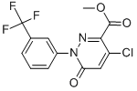 CAS#: 129109-18-8, Methyl 4-Chloro-6-Oxo-1-[3-(Trifluoromethyl)Phenyl]Pyridazine-3-Carboxylate