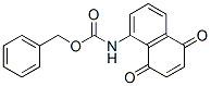 CAS#: 129112-30-7, Phenylmethyl N-(5,8-Dioxonaphthalen-1-Yl)Carbamate