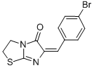 CAS#: 129228-64-4, (6E)-6-[(4-Bromophenyl)Methylidene]-2,3-Dihydroimidazo[2,3-b][1,3]Thiazol-5-One