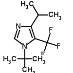 CAS#: 129247-52-5, 4-Isopropyl-1-(2-Methyl-2-Propanyl)-5-(Trifluoromethyl)-1H-Imidazole