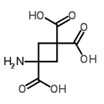 CAS#: 129287-89-4, 3-Amino-1,1,3-Cyclobutanetricarboxylic Acid