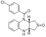 CAS#: 129303-29-3, [(3aS,9aR)-2-Oxo-3,3a,4,9a-Tetrahydro-1H-Thieno[3,4-b]Quinoxalin-9-Yl]-(4-Chlorophenyl)Methanone