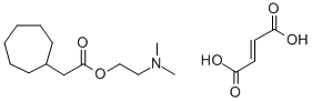 CAS#: 129320-13-4, 2-(Dimethylamino)ethyl cycloheptaneacetate (E)-2-butenedioate (1:1)