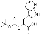 CAS 登录号：129423-33-2， N-{[(2-甲基-2-丙基)氧基]羰基}-3-(1H-吡咯并[2,3-b]吡啶-3-基)丙氨酸