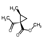 CAS#: 129432-93-5, Methyl (1R,2S)-1-Acetyl-2-Methylcyclopropanecarboxylate