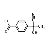 CAS#: 129488-75-1, 4-(2-Cyano-2-Propanyl)Benzoyl Chloride