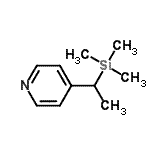 CAS#: 129548-86-3, 4-[1-(Trimethylsilyl)Ethyl]Pyridine