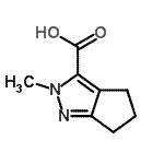 CAS#: 129560-01-6, 2-Methyl-2,4,5,6-Tetrahydrocyclopenta[c]Pyrazole-3-Carboxylic Acid