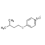 CAS#: 129598-82-9, 4-[(3-Methylbutyl)Sulfanyl]Pyridine 1-Oxide