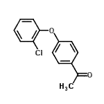 CAS#: 129644-24-2, 1-[4-(2-Chlorophenoxy)Phenyl]Ethanone